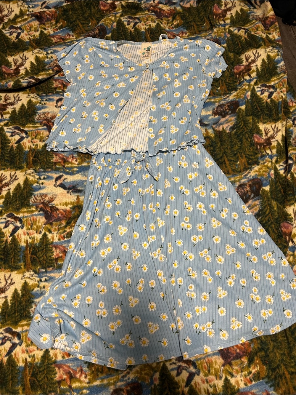 Lily Bleu Diasy Dress and Shrug